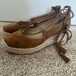 Ann Taylor Elsa Espadrille Wedge NWT